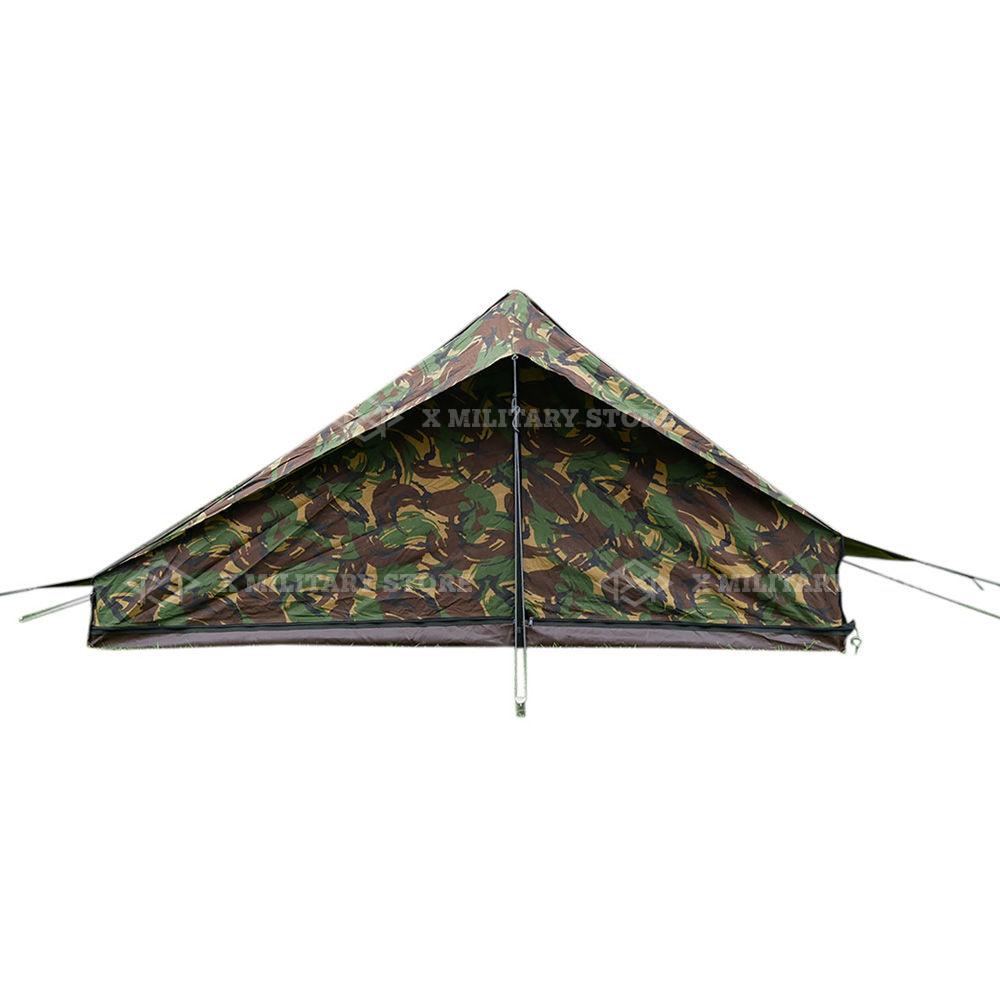 huren Onveilig Hoorzitting Pup tent 1 persoons KL leger camouflage - legerdump | X Military Store