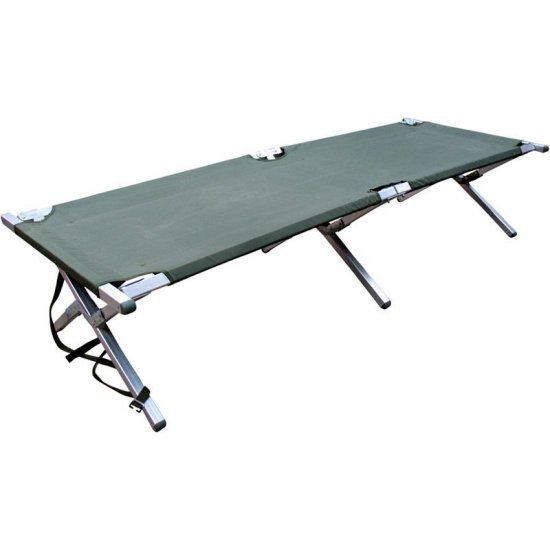 Camp bed Dutch amry green